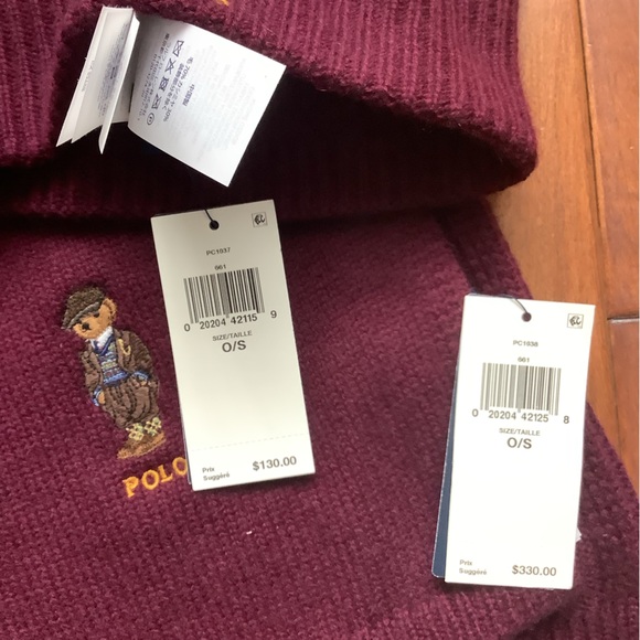 POLO RALPH LAUREN Hat and Scarf Set - Picture 4 of 6